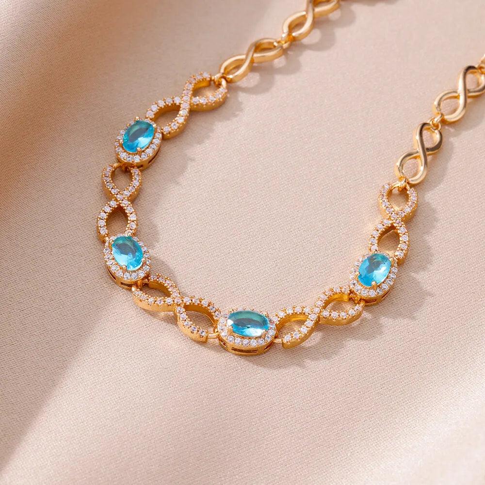 Pulseira de Coração com Zircônia - Luxo e Charme - Dorelle Joias